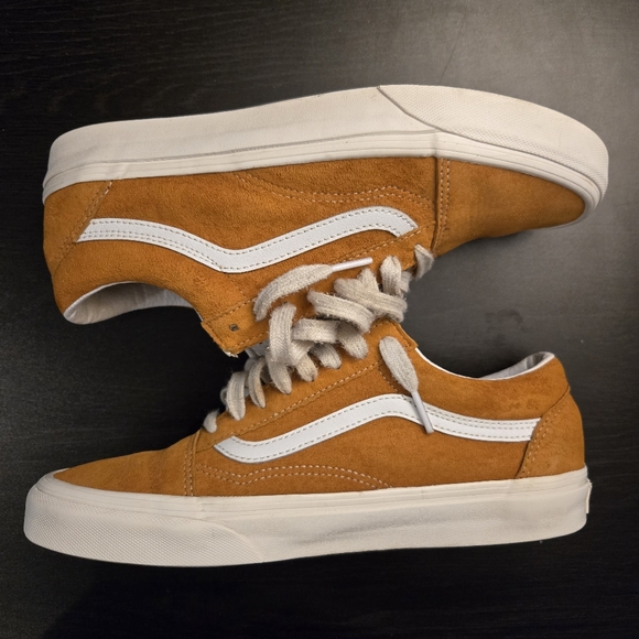 Vans Old Skool Pig Suede Sneakers "Desert Sun - Picture 4 of 9